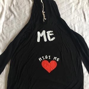 Maternity hoodie